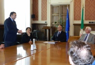 L'ambasciatore albanese Neritan Ceka in visita ufficiale alla città di Ancona