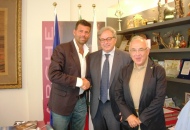 Il presidente Spacca incontra il neo presidente dell'Anci Marche Mangialardi
