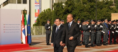 Vertice Italo-Serbo in regione. Letta: «La Serbia sarà la 29° stella dell'Ue»