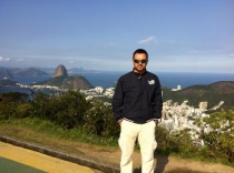 Enrico Selleri a Rio durante la GMG