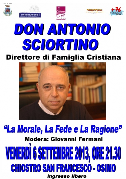 Don Antonio Sciortino ad Osimo