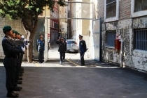 L'avvicendamento avvenuto in mattinata
