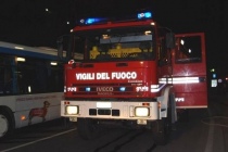 I vigili del fuoco sono dovuto intervenire